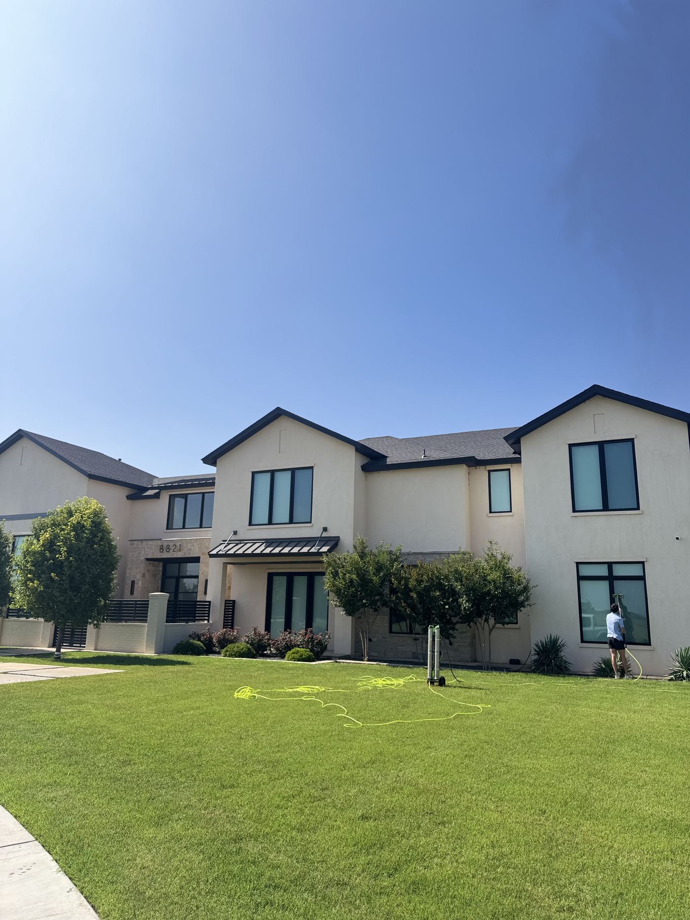 Luxury Lubbock home exterior